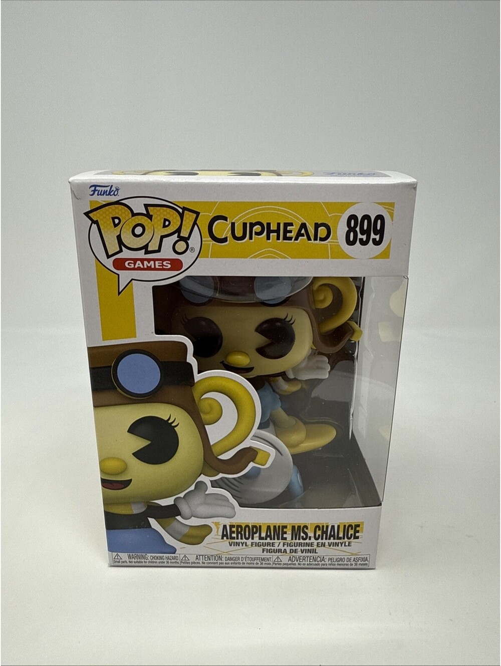 Funko Pop! Vinyl: Cuphead - Aeroplane Ms. Chalice #899
